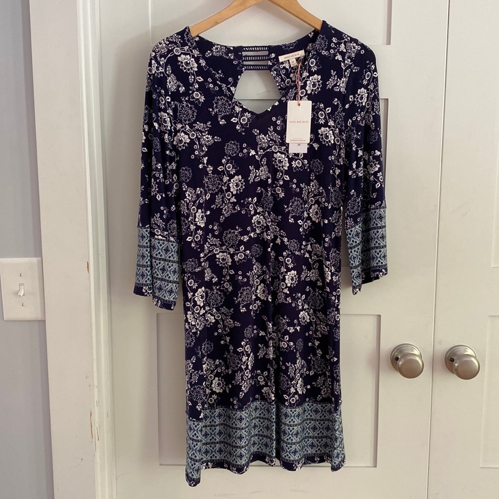 Skies are Blue dress